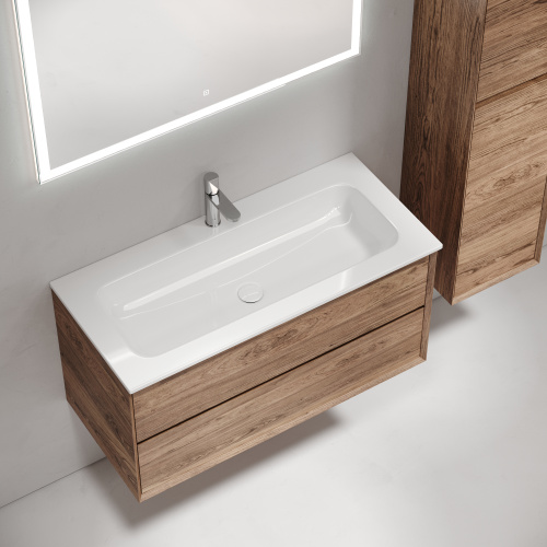 Тумба под раковину Sancos Marmi 2.0 MR2.0100ECH 99,5х44,5х52 настенная - фото 5